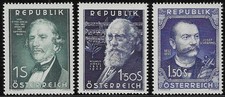 Austria #577-9 M/NH VF Post Office Fresh Set picture