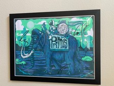 Primus Summer Tour 2017 Autographed Meet & Greet Concert Poster picture