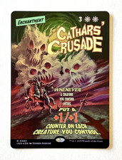 Cathars' Crusade #483 | MTG INR | Showcase Foil | NM | *FREE SHIPPING* picture