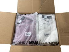 Fashion Nova Womens Resellers Bundle 19 Piece Dresses Tops Jeans Plus Sizes Lot picture