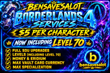 Borderlands 4 🎉 Full SDU+ max Level 70 +Money + Eridium + vault card + max spec picture