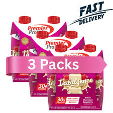 Premier Protein Indulgence Protein Shake, White Chocolate Raspberry, 12 Ct picture