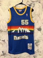 Denver Nuggets Dikembe Mutombo Men's Jersey Mitchell & Ness swingman Size Small picture