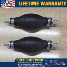 2x 3/8'' Hand Primer Bulb Outboard Car Marine Boat Gas Fuel Line Pump All Fuels* picture