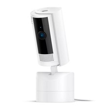 Ring Pan-Tilt Indoor Cam 360° Horizontal Pan HD Two-Way Talk White picture