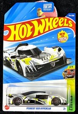 2019 Peugeot 9X8 Hypercar Exotic FIA World Endurance Champ 2025 Hot Wheels White picture