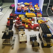 Vintage 1980s LEGO LEGOLAND Town Lot Incomplete 6681 6607 6652 6623 6384 6690 picture