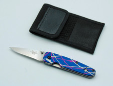 Benchmade 855-01 Liner Lock Knife Color Trails (2.9