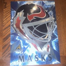 Pinnacle Masks Martin Brodeur New Jersey Devils 1997 Hockey Poster picture