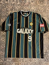 Vintage Nike Los Angeles Galaxy 1997/98 MLS Soccer Jersey XL USED Jorge Campos picture