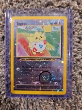 Pokémon TCG Southern Islands Togepi 04/18 Reverse Holo MINT W/ Mega Swirl picture
