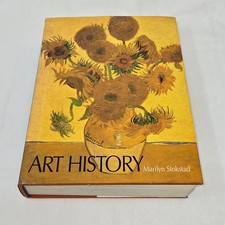 VTG 1995 ART HISTORY BY MARILYN STOKSTAD BOOK HARDCOVER 1167 PAGES picture