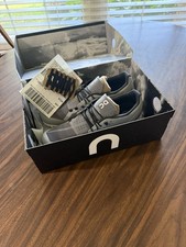 On Cloud Men's Lace-Up Low Top Athletic Sneakers Gray/White/Black style 19.99835 picture