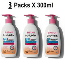 Shaan Body Milk Strengthening with Hyaluronic Acid, Niacinamide(3Packs X 300ML) picture