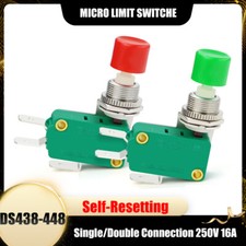 Microswitch Single/Double Connection 250V 16A Self-Resetting Micro Limit Switche picture