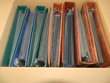 GB QEII FDCS & PRESENTATION PACKS COLLECTION IN 8 ALBUMS picture