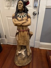 Large Native American Chief Statue picture