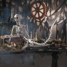 Life-Size Original Mermaid Skeleton Halloween Decoration - 6 ft picture