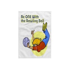 3D Rose TWL_116318_1 Funny One with TheBowling Ball Sports Design Towel, 15 x 22 picture