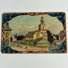 Vintage Tuck's Unsent Postcard Independence Hall Philadelphia PA picture