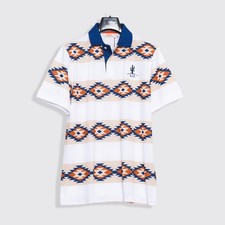 Devereux Golf Shirt Manor PHX x Arizona Country Club White Blue Contrast picture