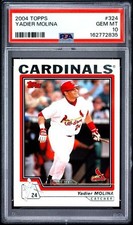 2004 Topps Yadier Molina Psa 10 Rookie RC picture