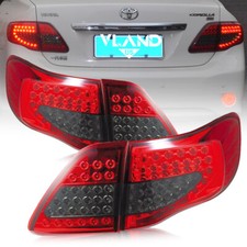 VLAND Pair Red LED Tail lights For 2008-2011 Toyota Corolla Rear Brake Lamps picture