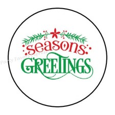 10cm Car Decal Sticker Laptop Colour Seasons Greetings Colourful Round R1936 picture