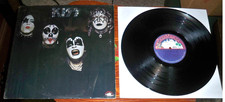 KISS VINYL: SELF-TITLED DEBUT, CASABLANCA 1974 REISSUE - OPEN SHRINK - VG+/EX  picture