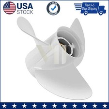 13 1/4 x 17-K |6E5-45945-01-EL Aluminum Boat Propeller for Yamaha 60-125HP 15spl picture