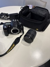 Nikon D90 Kit - Digital SLR Camera 12.3MP w/ 24-200mm Lens (Moisture in Lens) picture