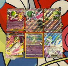 Mega Gardevoir EX 159/133 & 060/132 + EX086/198 + EX 068/182 + Kirlia 068/195 PP picture