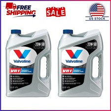 2 Pack, Valvoline VR1 Racing SAE 20W-50 Motor Oil 5 QT picture