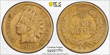 1909-S Indian Head Penny - PCGS VF25 picture