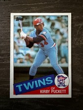 1985 Topps Kirby Puckett #536 Rookie RC Minnesota Twins HOF EX picture