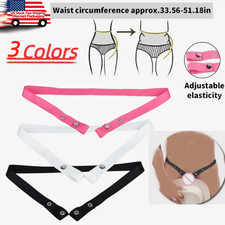 Chastity Cage Belt Elastic Annex Auxiliary Adjustable Accessory Strap Underwear picture