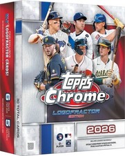 2026 MLB Topps Chrome Logofractor Edition - Factory Sealed -eBay LIVE RIP picture