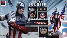 Pre-order Power Studio PS001 1/6 Super Soldier The Captain Action Figure Model picture