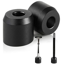 Caudblor 2Pcs Men's Shaving Safety Razor Stand, 2 Count (Pack of 1), black picture