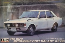 1/24 Doyusha 1970 Mitsubishi Colt Galant A II GS Model Kit Japan - NIB Vintage picture