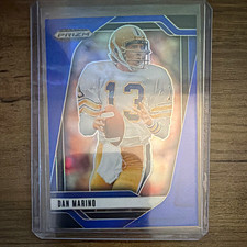 Panini 2025 Prizm Draft Picks Dan Marino Pitt Panthers Blue Prizm /249 #192 picture