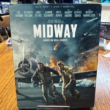 Midway (Blu-ray + dvd, 2019) slipcover  picture