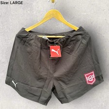 QUEENSLAND MAROONS PUMA STATE OF ORIGIN U19 EMERGING CAMP BLACK TRAINING SHORTS picture