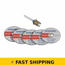 Dremel EZ406-02 EZ Lock Starter Kit with 5 Cut-Off Wheels picture