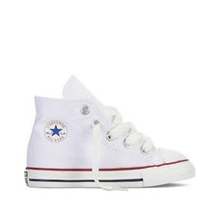 Converse Chuck Taylor All Star Hi Baby Toddler White Canvas High Top Shoes picture