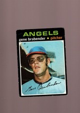 1971 Topps - High # Gene Brabender #666 picture