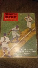 vintage rare Sports Review Magazine  Baseball Issue - 1950 Jackie Robinson picture