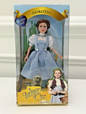 VTG DOROTHY PORCELAIN DOLL THE WIZARD OF OZ BRASS KEY KEEPSAKES NRFB NEW picture