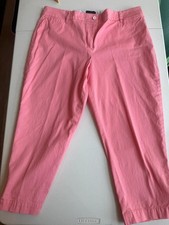 Talbots Perfect Crop Pants Pink Size 14P picture