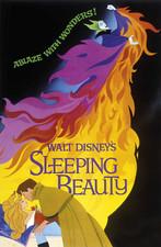 1959 Walt Disneys Sleeping Beauty Movie Poster 11X17 Princess Aurora Phillip 🍿 picture